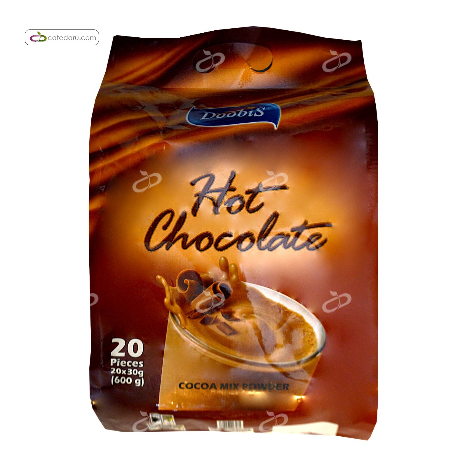 هات چاکلت دوبیس 20 بسته 30 گرمی